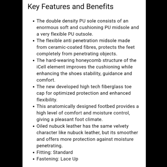 Puma Krypton Safety Boots Anti Static ESD Men's Size 9 - Picture 11 of 11